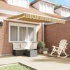 vidaXL Ausziehbare Markise Mehrfarbig 350 x 250 cm 3330303 Bild 3