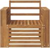 vidaXL Outdoor-Sofa Massivholz Akazie Natur 3436359 Bild 3