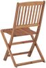 vidaXL Klappbare Gartenstühle 8 Stk. Massivholz Akazie 3075112 Bild 5