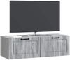 vidaXL Wandmontierter TV-Schrank Graues Sonoma 98 x 41 x 30 cm 899381 Bild 3