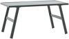 vidaXL 6-tlg. Garten-Sitzgruppe mit Kissen Schwarz Stahl 3283729 Bild 5