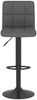 vidaXL Barhocker 2 Stk. Dunkelgrau Stoff 334281 Bild 4