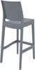 CLP 2er Set Barhocker Maya Kunststoff,dunkelgrau Bild 5
