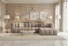 Kaiser Möbel Ecksofa Moderne aus Veloursstoff Salvador Grand L 318 cm, Ecksofa, Tiefe Sitzflächen,Premium-Velours Salvador,Design Soft-Cube Bild 5