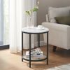 Calicosy Runder Beistelltisch – H55 cm - Schwarz Bild 2