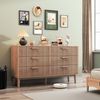 Simurq Kommode mit 4 / 6 Schubladen, Komodenschrank, für Wohnzimmer Schlafzimmer Bild 3