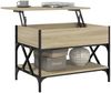 vidaXL Couchtisch Sonoma-Eiche 70x50x50 cm Holzwerkstoff und Metall 845352 Bild 4