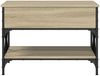 vidaXL Couchtisch Sonoma-Eiche 70x50x50 cm Holzwerkstoff und Metall 845352 Bild 5