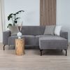 Bronx71 Chenille Sofa Kansas 3-Sitzer taupe Bild 4