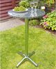 HI Klappbarer Bistrotisch Aluminium Rund 60×60×(58-115) cm 423949 Bild 2