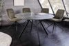 riess-ambiente Esstisch ATELIER 100cm grau/schwarz-Beton-Design, Metallbeine, rund, 2 Personen (Einzelartikel, 1-St), moderner Tisch - ideal für Küche, Esszimmer, Wohnzimmer und Büro Bild 4