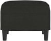 vidaXL Fußhocker Schwarz 60 x 50 x 41 cm Stoff [349283] Bild 4