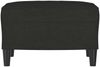 vidaXL Fußhocker Schwarz 60 x 50 x 41 cm Stoff [349283] Bild 3
