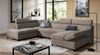 AX LIVING Braun U Sofa mit Schlaffunktion Olettio 342 cm L Bild 1