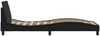 vidaXL Bettgestell "Dover" Schwarz 90x190 cm Kunstleder 373098 Bild 5