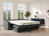 Vente-unique - DARIELO Sofa Stoff Blau - B 223 cm95 cm x H 90 cm x L 210 cm Bild 2