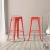 2er Set Barhocker Joshua, rot Bild 2