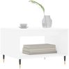 vidaXL Couchtisch Weiß 60x50x40 cm Holzwerkstoff 829244 Bild 3