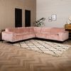 Bronx71 Ecksofa Vegas rosa Chenille links/rechts Bild 3