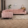 Bronx71 Ecksofa Vegas rosa Chenille links/rechts Bild 4