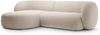 Micadoni Ecksofa Kate 3-Sitzer Links Samt Beige Bild 2