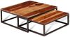 vidaXL 2-tlg. Satztisch-Set Massivholz Akazie 243961 Bild 4
