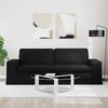 vidaXL Sofa Schwarz 222 x 80 x 82 cm Stoff 42024399 Bild 3