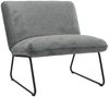 Bronx71 Sessel Merle Stoff modern anthrazit Bild 5