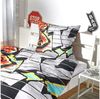 BETTWARENSHOP Bettwäsche Graffiti, Renforce, 2 teilig, mega coole bunte Jugendzimmer Bettwäsche Bild 2