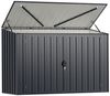 COSTWAY Mülltonnenbox (1 St), Gerätehaus, Geräteschuppen, für 2 x 120L Mülltonnen Bild 5