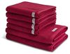 Ross Selection 6 tlg. Frottier-Set - 4 X Handtuch (50 X 100cm), 2 X Duschtuch (70 X 140cm) - 540 g/m2 - Rubin Bild 2