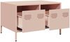 TV-Schrank Lowboard TV Rosa 68x50x43,5 cm Kaltgewalzter Stahl d5454e Bild 5