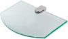 bonsport Glasregal Wandregal für Badezimmer Klarglas - Glas Regal aus 6 mm Sicherheitsglas 25 x 14 x 0,6 cm - Glasablage Glasregalboden Badablage Bild 2
