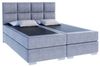 FDM Boxspringbett Polsterbett Stauraumbett Bettgestell 140x200, 160x200, 180x200cm (MADE IN EU - mit hochwertigem Velours Bezug, Kontinentalbett, dekorativem Kopfteil, Boxspring, mit großen gepolsterten Kopfteil, mit Bettkasten zum aufklappen), zwei Be... Bild 4