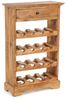DESIGN DELIGHTS Weinregal WEINREGAL CORTEZ, 85x55cm(HxB) Flaschenregal aus Holz mit Schublade Bild 4