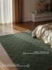 Villeroy & Boch Wollteppich Scala, rechteckig, Höhe: 10 mm, Handgewebt, Wolle, Kariert, Natur, 3D-Struktur, Karo, Wohnzimmer Bild 3