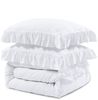 Sitheim-Europe Bettwäsche Ruffles Bettbezug & Kissenbezüge, Mikrofaser, 3 teilig Bild 4