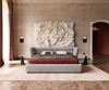 Polsterbettgestell Simea 180x200 cm Mikrofaser Grau Bild 2