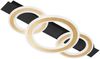 Fischer & Honsel 21435 LED Deckenleuchte Circle sandschwarz blattgoldfarben CCT Bild 2