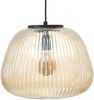 Brilliant Leuchten 80108-86 Pendelleuchte Kaizen 35cm amber-bernstein schwarz Bild 4