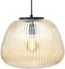 Brilliant Leuchten 80108-86 Pendelleuchte Kaizen 35cm amber-bernstein schwarz Bild 3