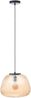 Brilliant Leuchten 80108-86 Pendelleuchte Kaizen 35cm amber-bernstein schwarz Bild 2