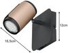 Trio Spot Gillan GU10 schwarz coffee Bild 4