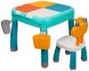 COIL Kindersitzgruppe Kindertischgruppe Kinderstuhl Kindertisch Kindermöbel, Material: PP+ABS, 2in1 – Blöcke oder Zeichnung Bild 2