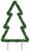 vidaXL Weihnachtsbaum mit Erdspießen und 80 LEDs 60 cm 357728 Bild 5