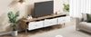 TV-Schrank B 150 x T 39 x H 35 cm aus Spanplatte in Holzoptik/Weiß, mit 3 Schubladen Bild 5