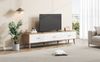 TV-Schrank B 150 x T 39 x H 35 cm aus Spanplatte in Holzoptik/Weiß, mit 3 Schubladen Bild 4