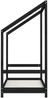 vidaXL Kinderbett Schwarz 70x140 cm Massivholz Kiefer 835708 Bild 5