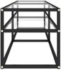vidaXL TV-Schrank Transparent 140x40x40,5 cm Hartglas 331714 Bild 4