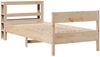 vidaXL Massivholzbett ohne Matratze 75x190 cm Kiefernholz 3306210 Bild 3